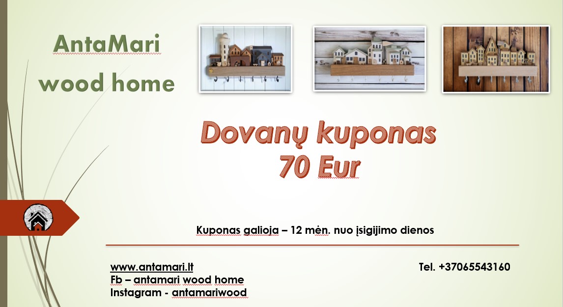Dovanų kuponas70