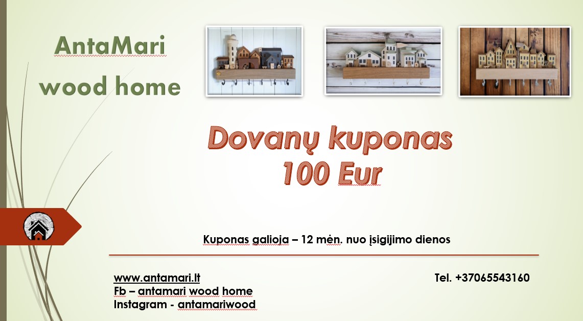 Dovanų kuponas100