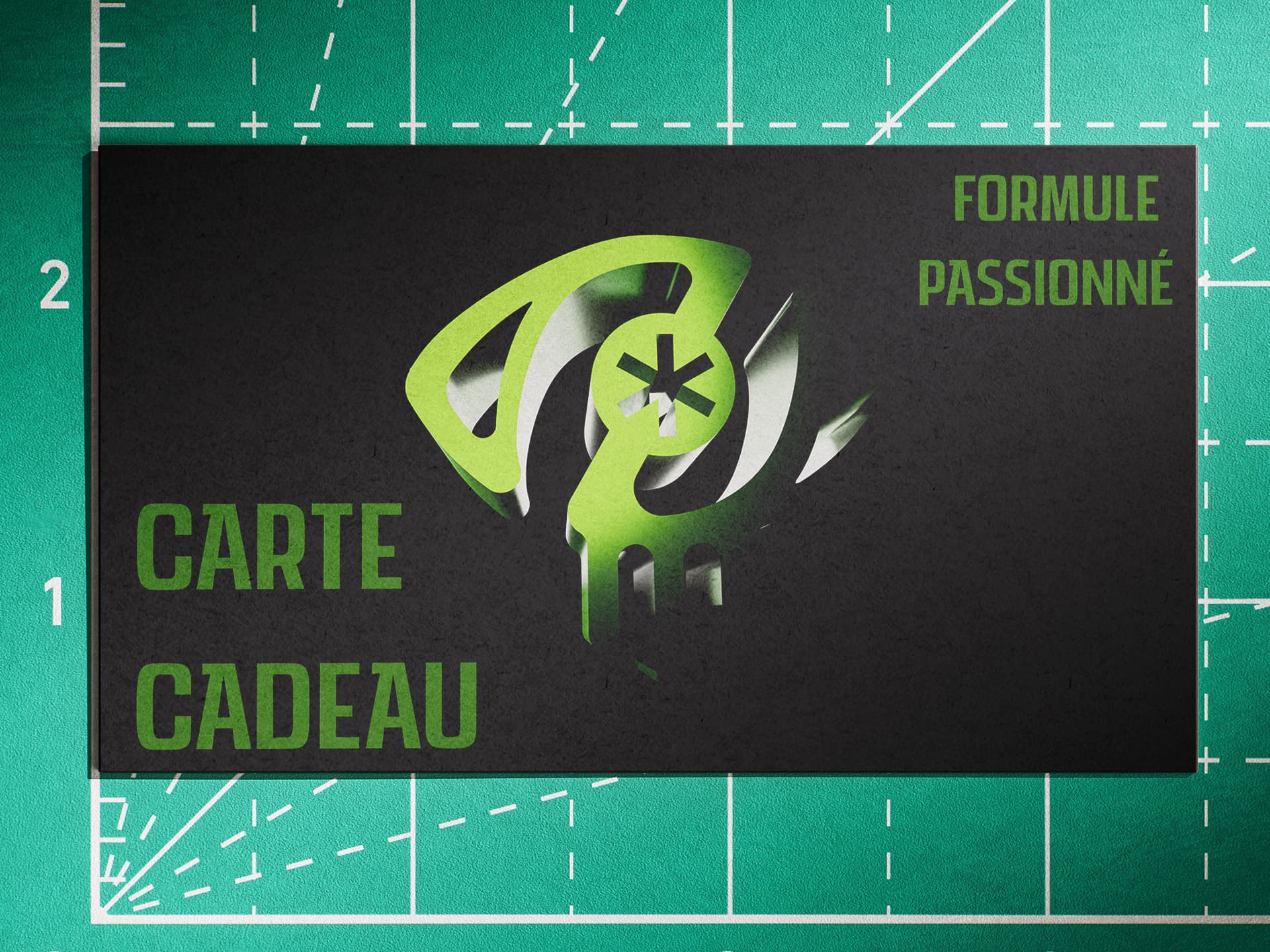 Carte cadeau session passionné