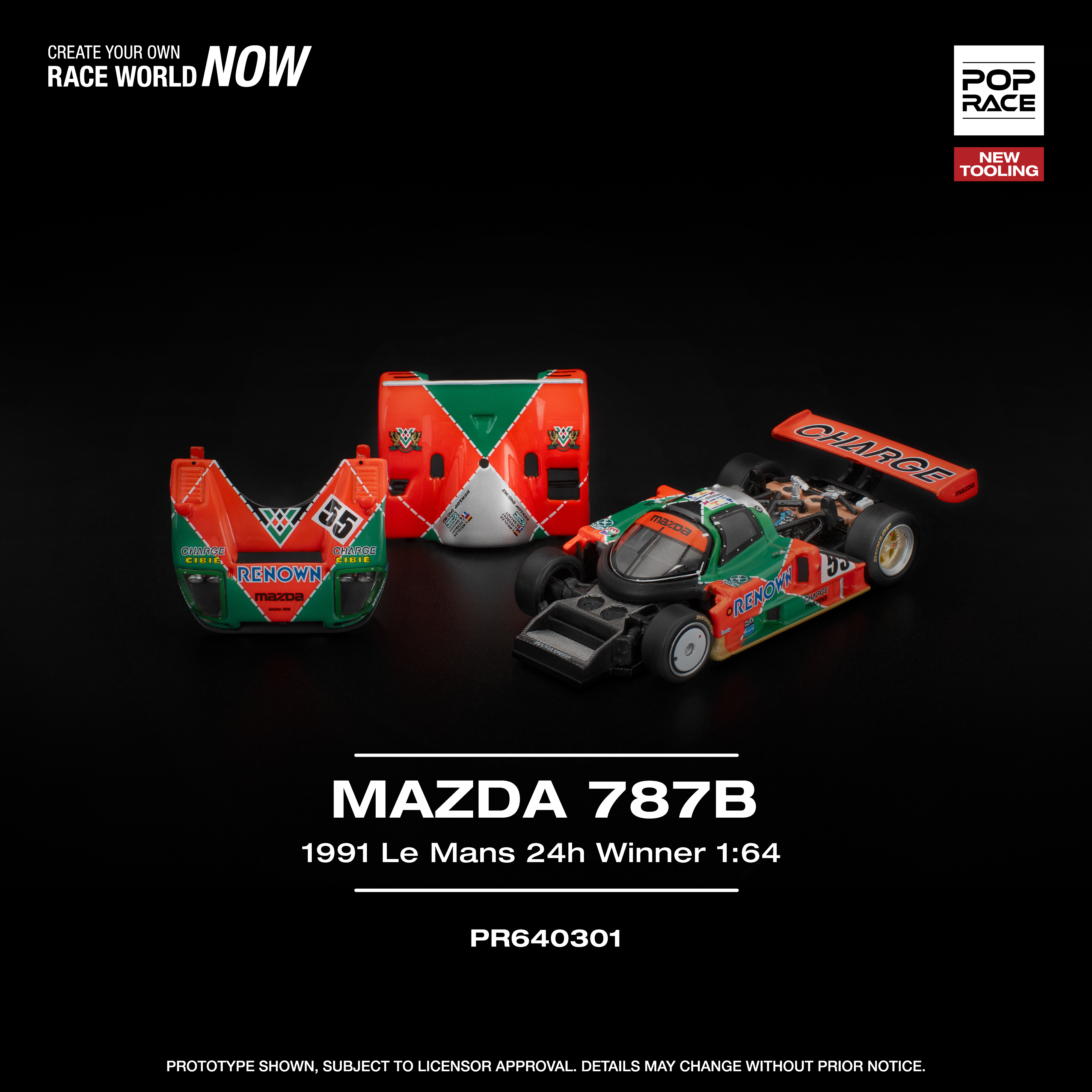 MAZDA 787B 1991 LE MANS 24H WINNER
