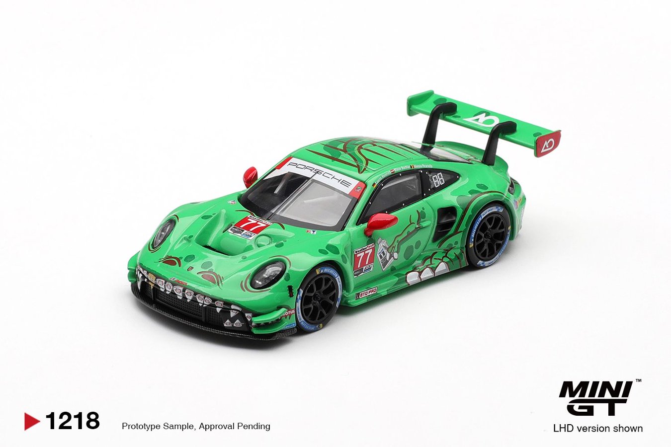 Porsche 911 GT3 R (992) #77 AO Racing 2025 IMSA Sebring 12 Hrs Class Winner- BLISTER