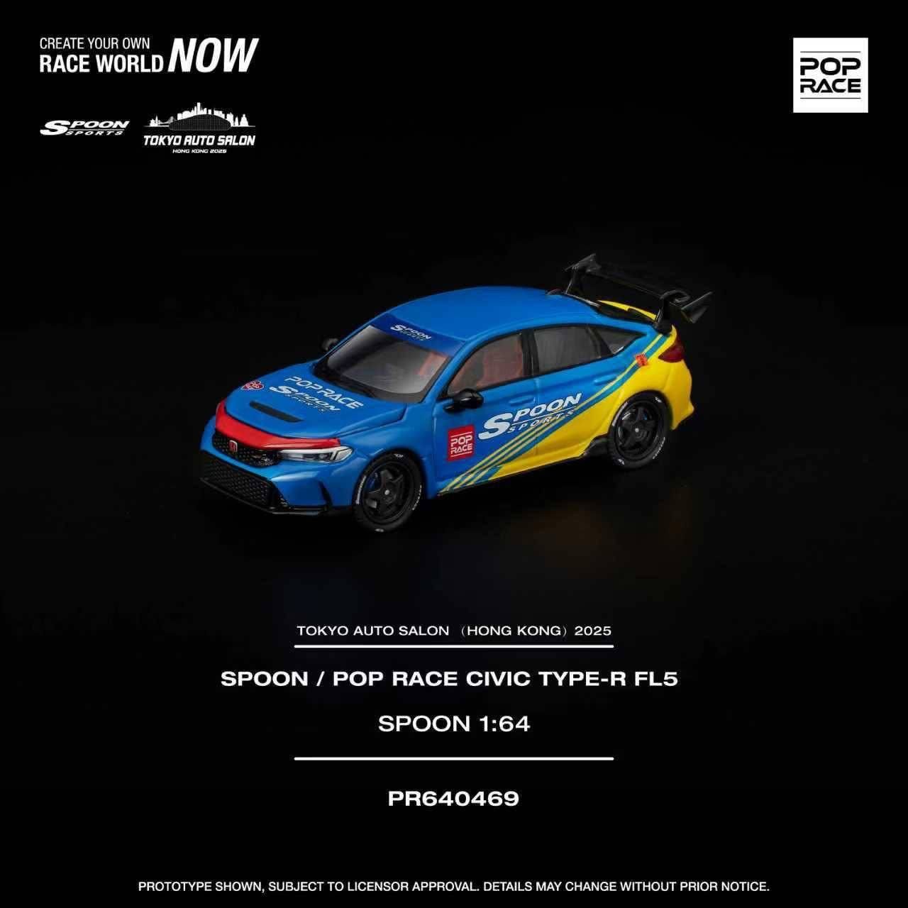 Pop Race Spoon Civic Type-R FL5