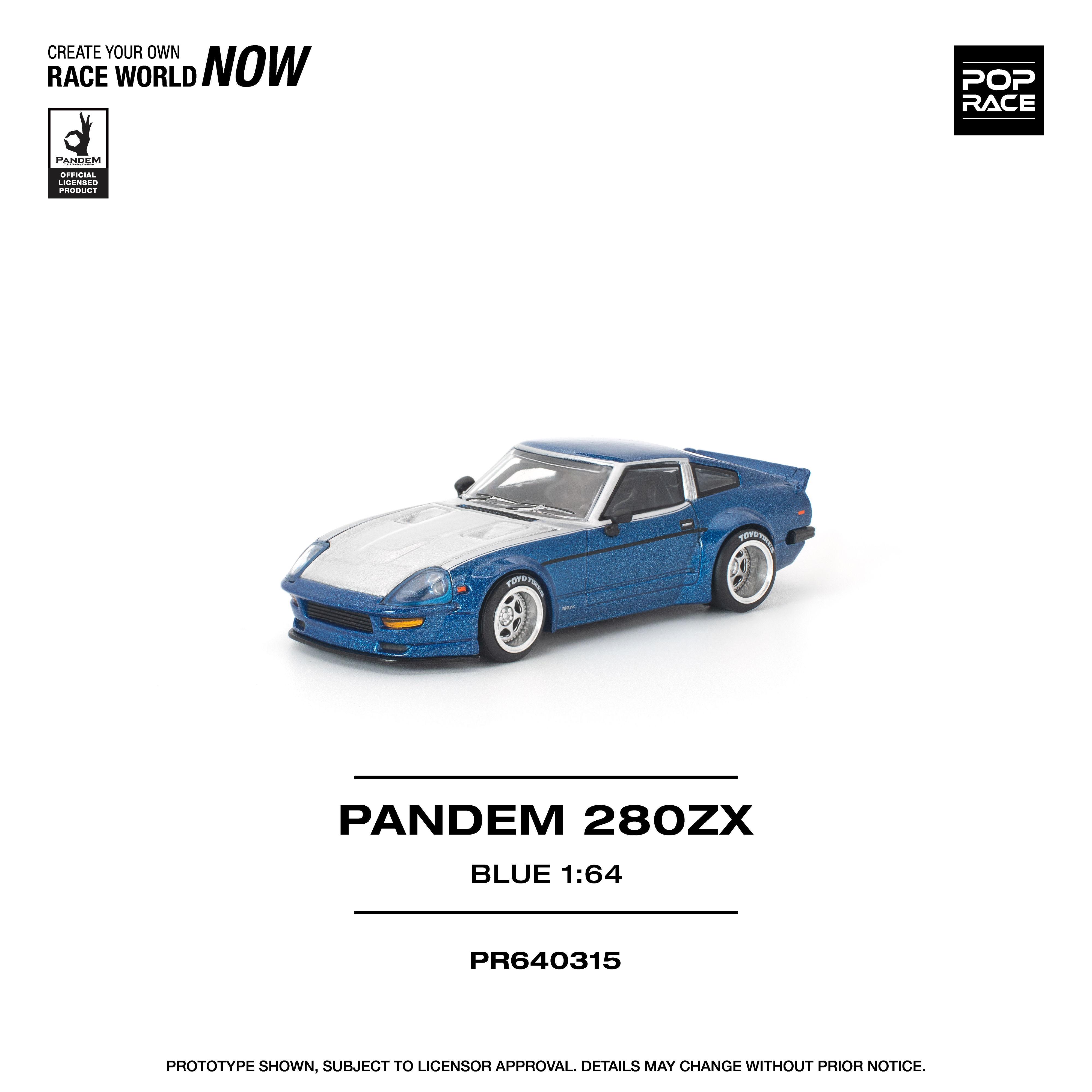 POP RACE PANDEM 280ZX BLUE 