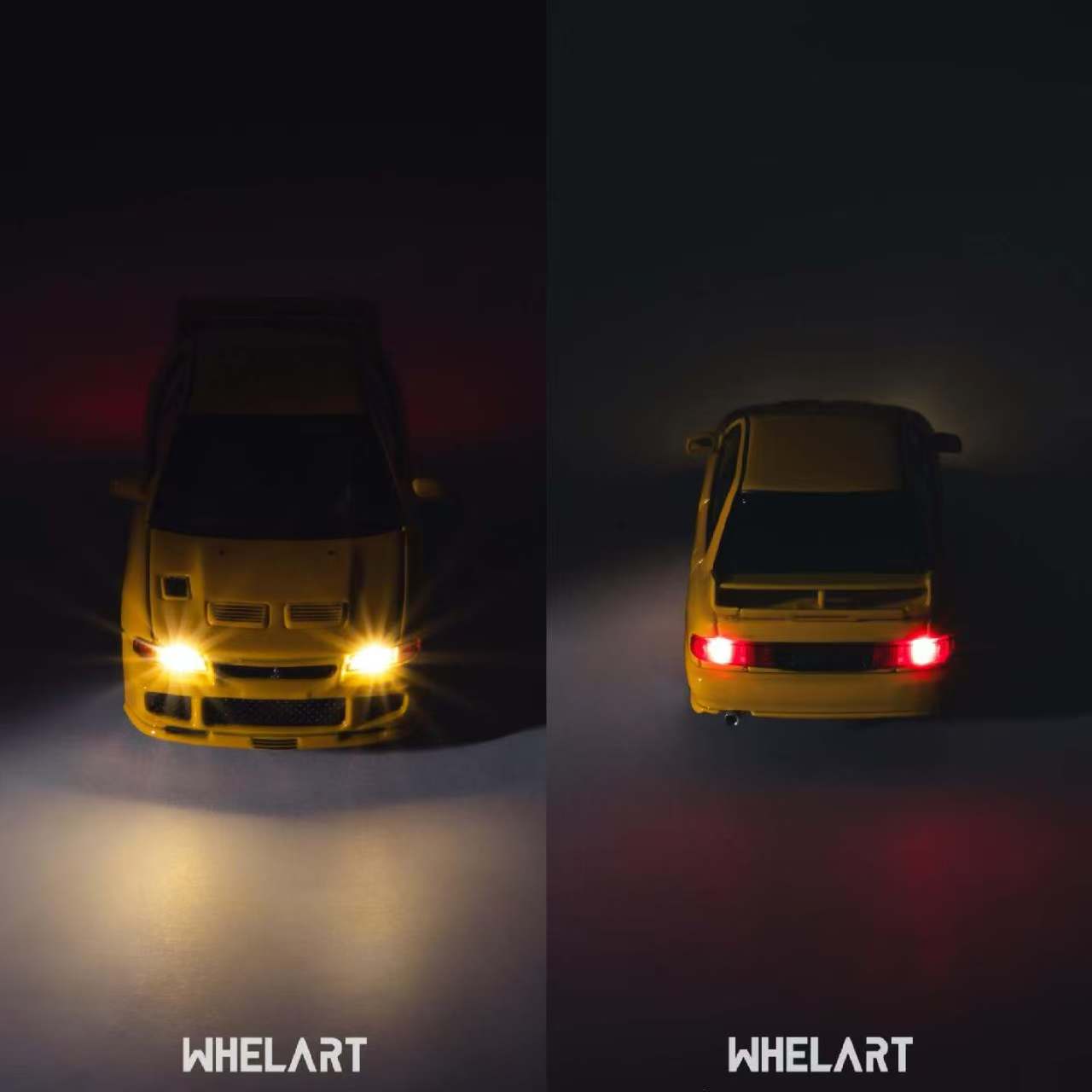 Mitsubishi evo3 Yellow (Lighting function)