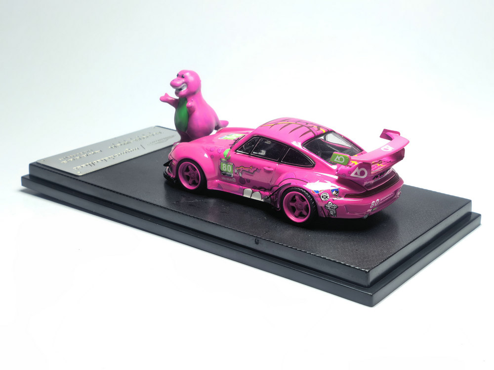 MC RWB 993 High Wing Pink Tyrannosaurus Rex + Free Pink Dinosaur