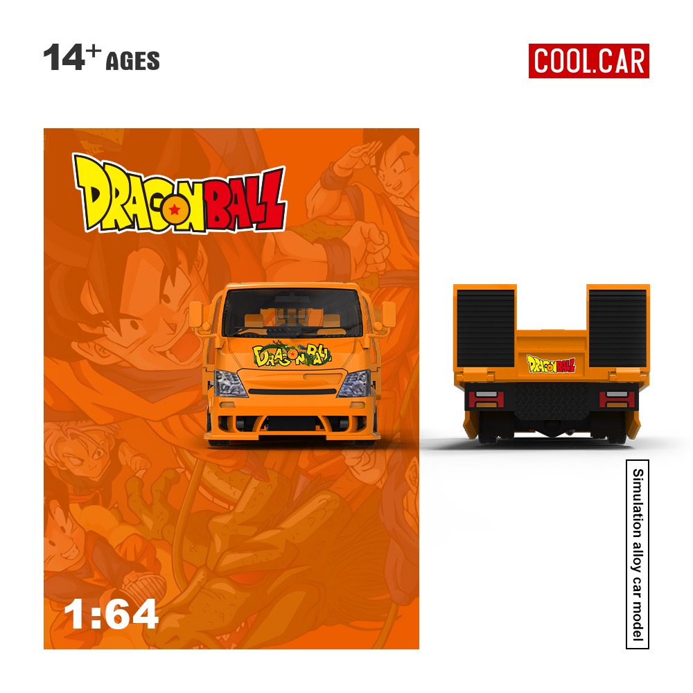 CC 1:64 H300 flat transport trailer - Dragon Ball