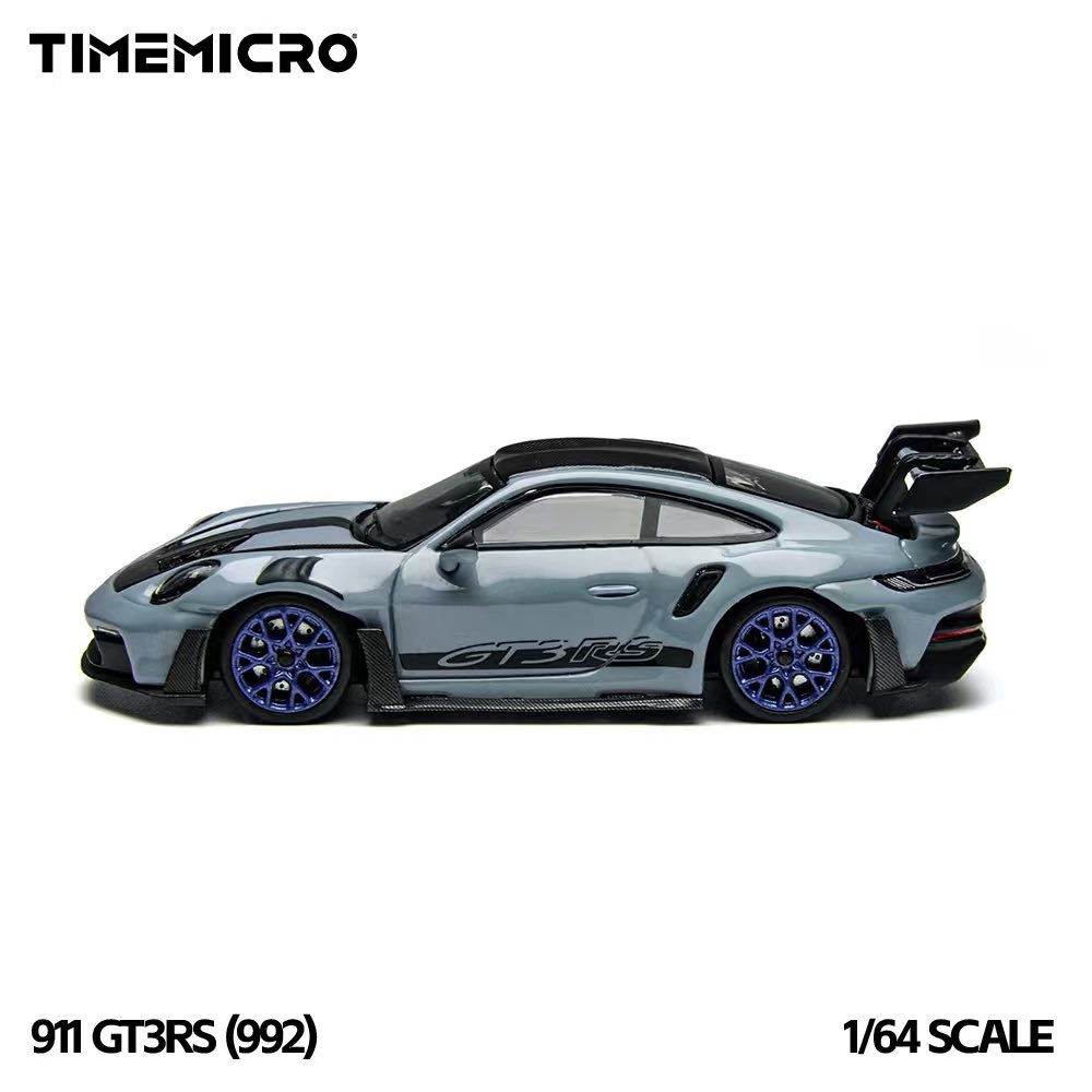 TimeMicro1:64 992 GT3 RS Polar Gray 