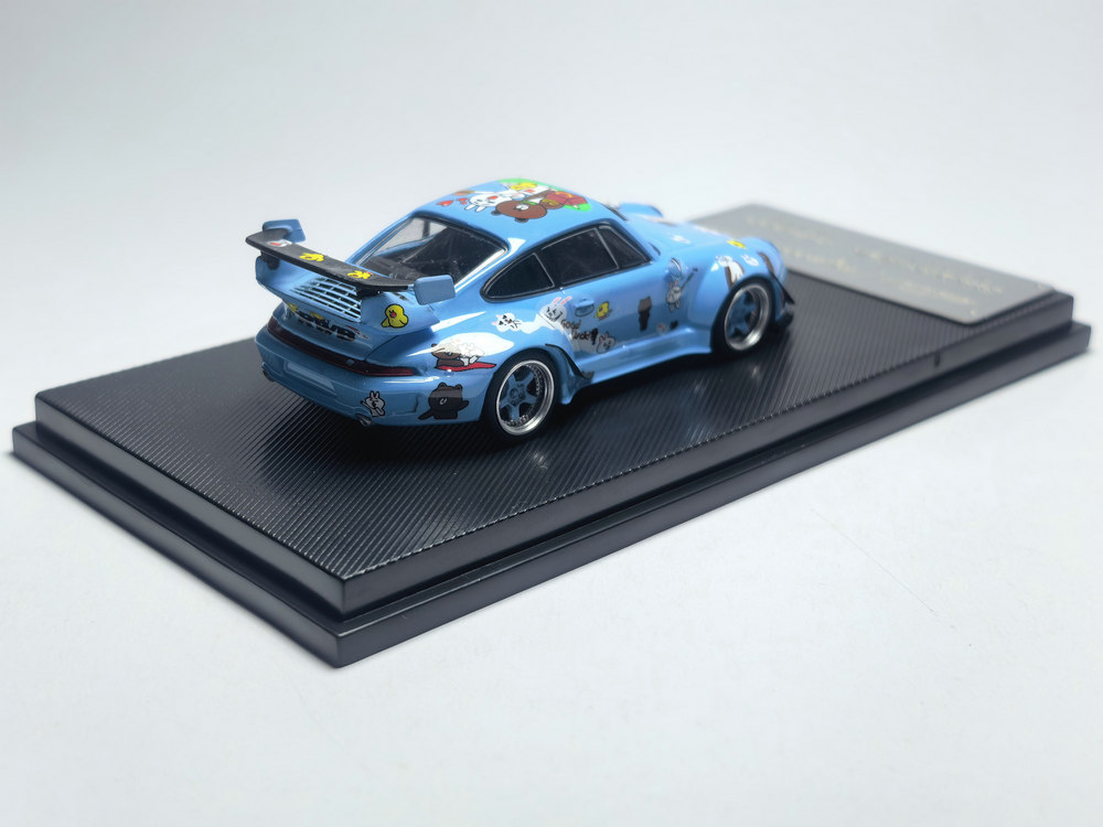 MC RWB 993 High Wing Line Friends Cartoon Blue Livery