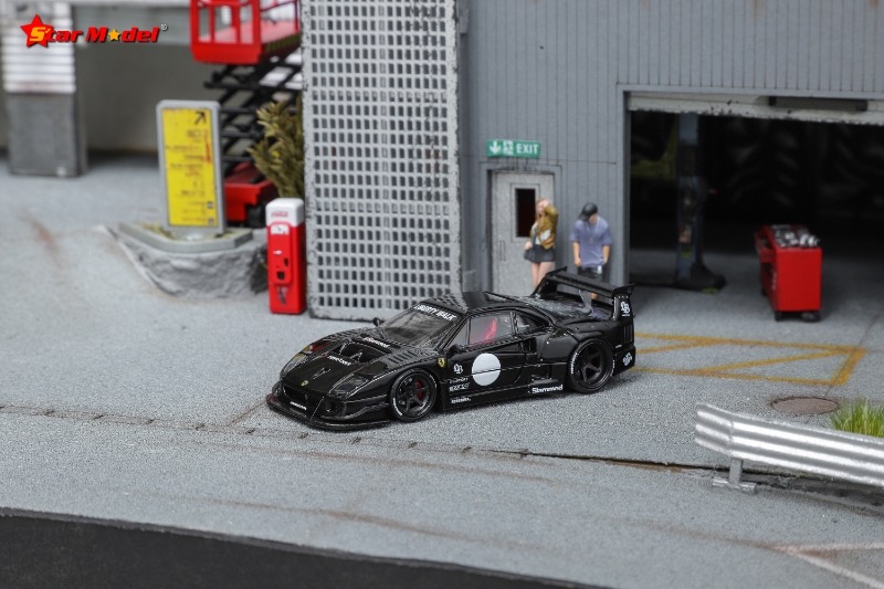 Star Model 1:64 Ferrari F40 Black