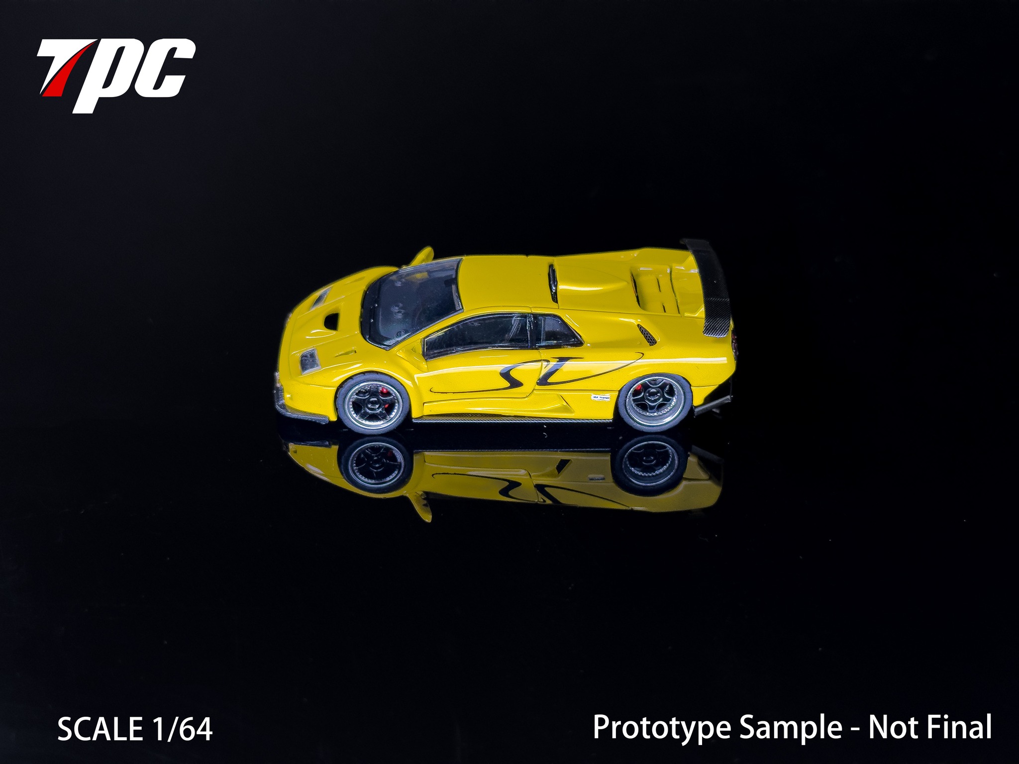 TPC 1/64 Diablo SV GT-R Lemon Yellow SV