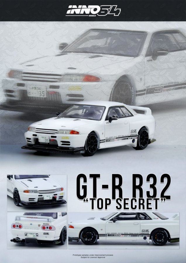TOP SECRET VR32 GT-R White