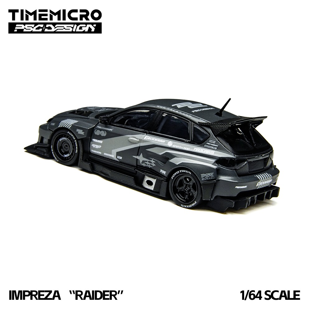 TimeMicro × PSC DESIGN 1:64 Impreza "Raider“ 