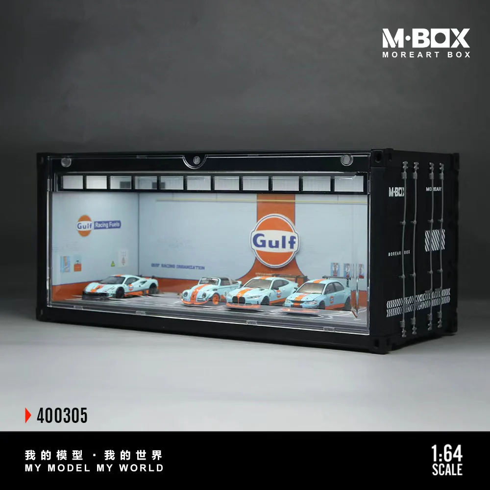 MBOX 1:64 CONTAINER MODEL STORAGE SCENE (3 Versions)