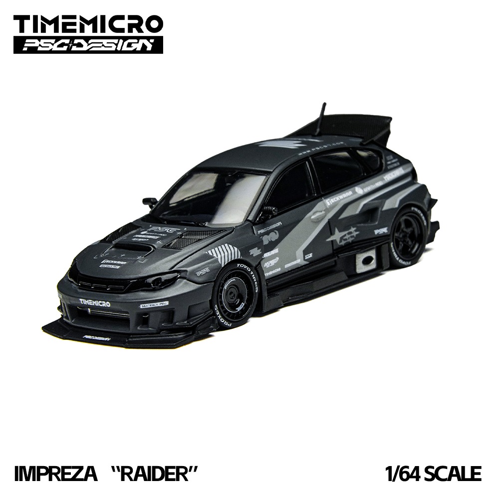 TimeMicro × PSC DESIGN 1:64 Impreza "Raider“ 