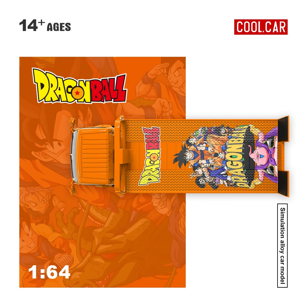 CC 1:64 H300 flat transport trailer - Dragon Ball