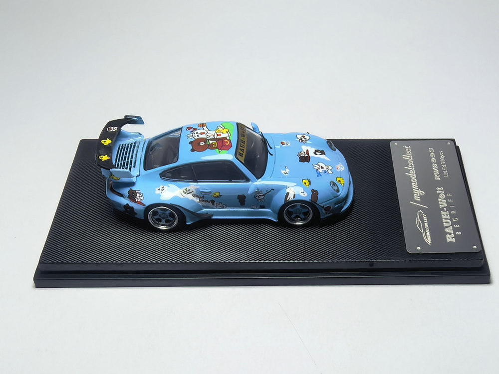 MC RWB 993 High Wing Line Friends Cartoon Blue Livery