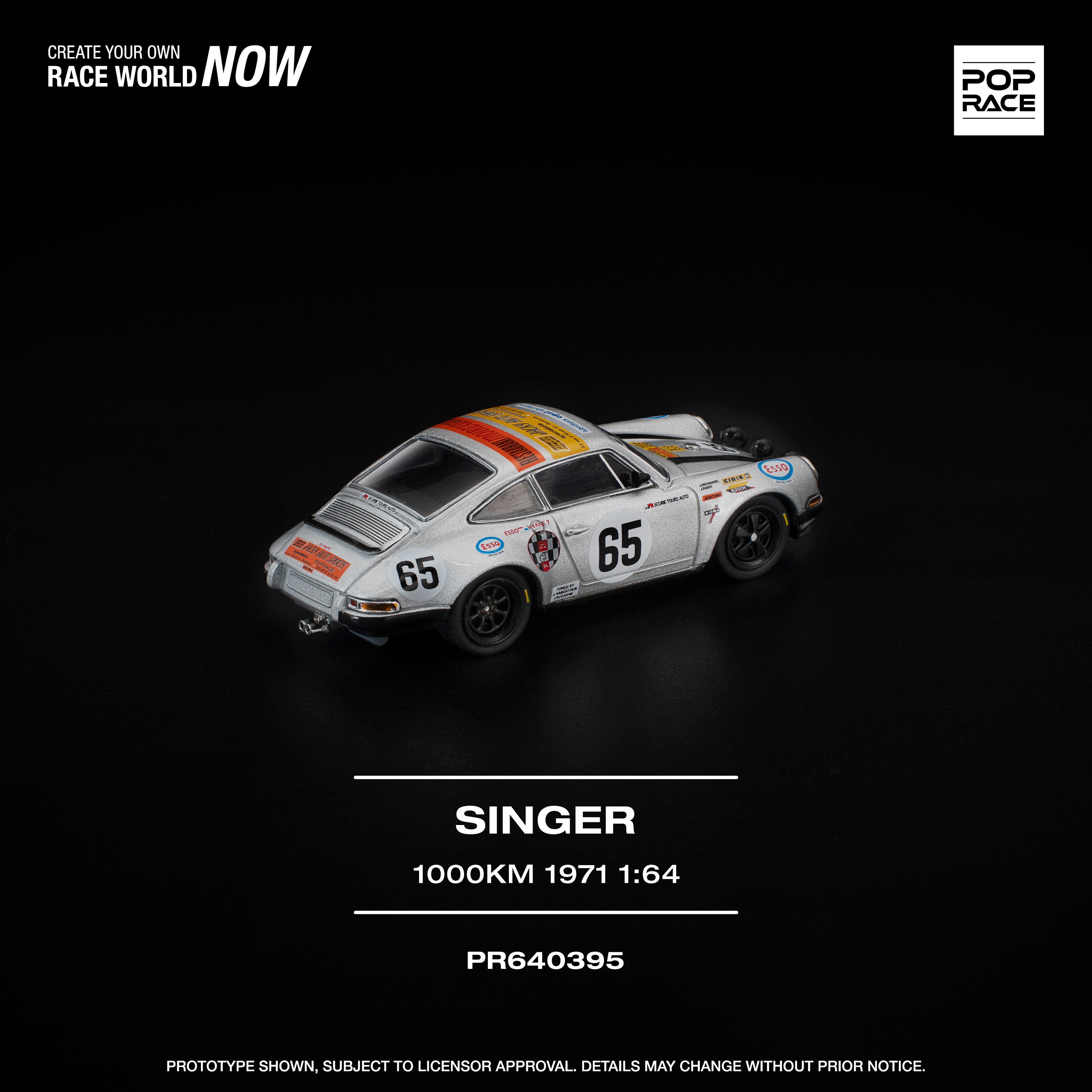 POP RACE SINGER SPA 1000KM 1971