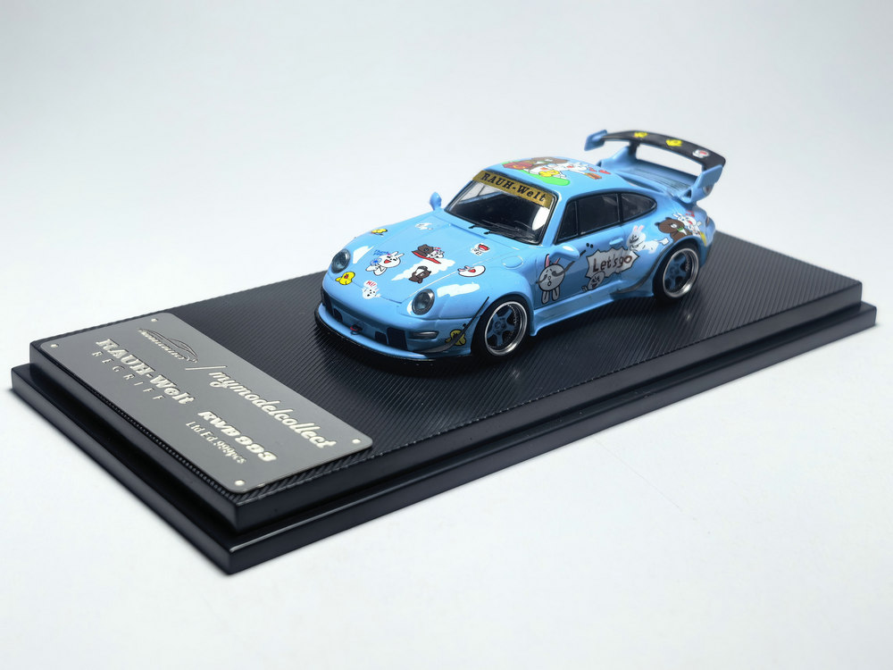 MC RWB 993 High Wing Line Friends Cartoon Blue Livery