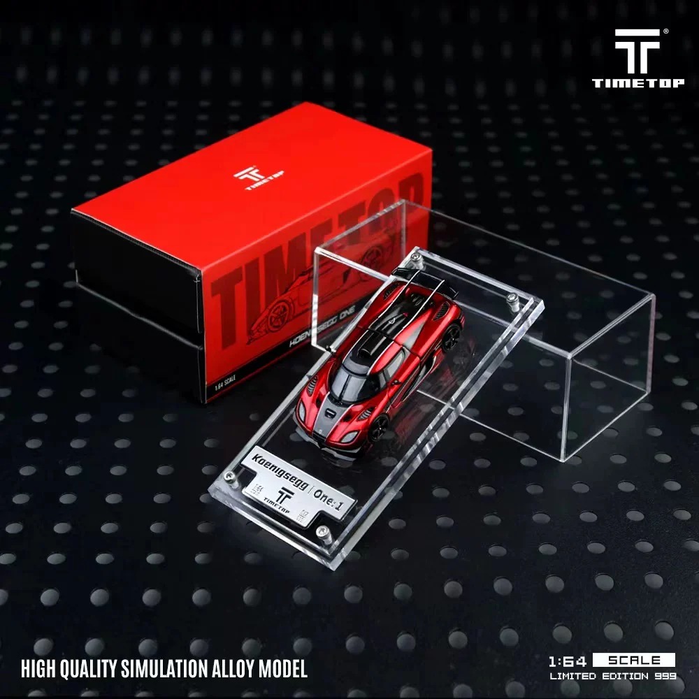 TIMETOP Koenigsegg One 1 - Red - Gift Box Edition