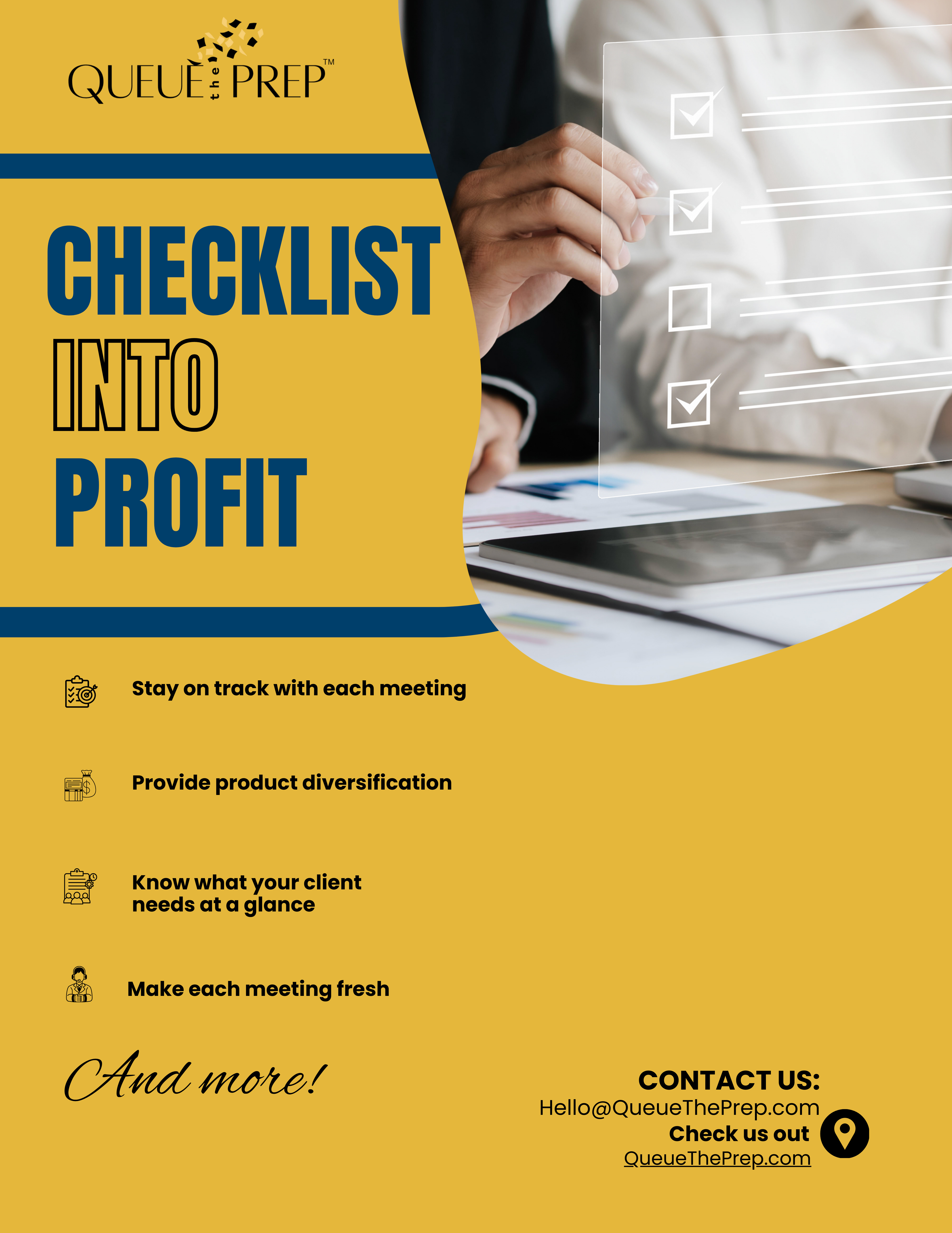 Checklist Into Profit