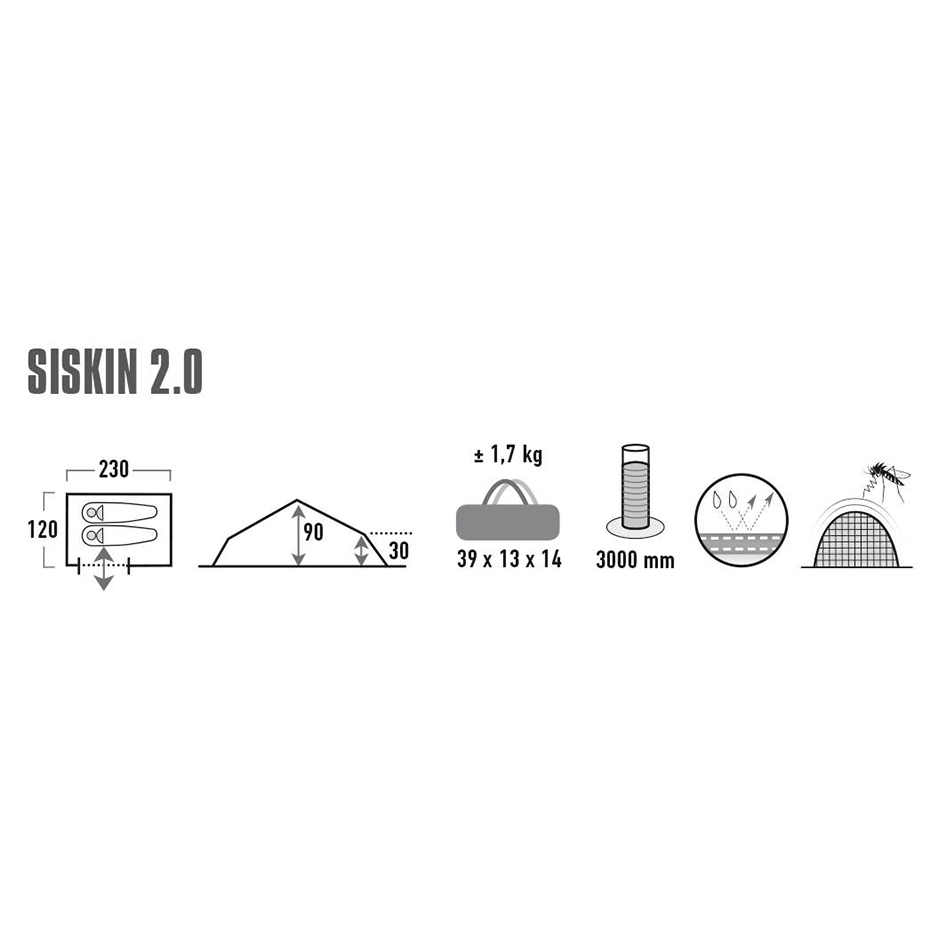 Palapinė High Peak Dvivietė