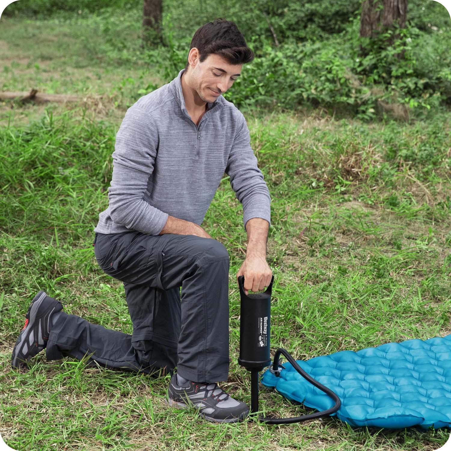 Bestway rankinė oro pompa 36 cm. Juoda