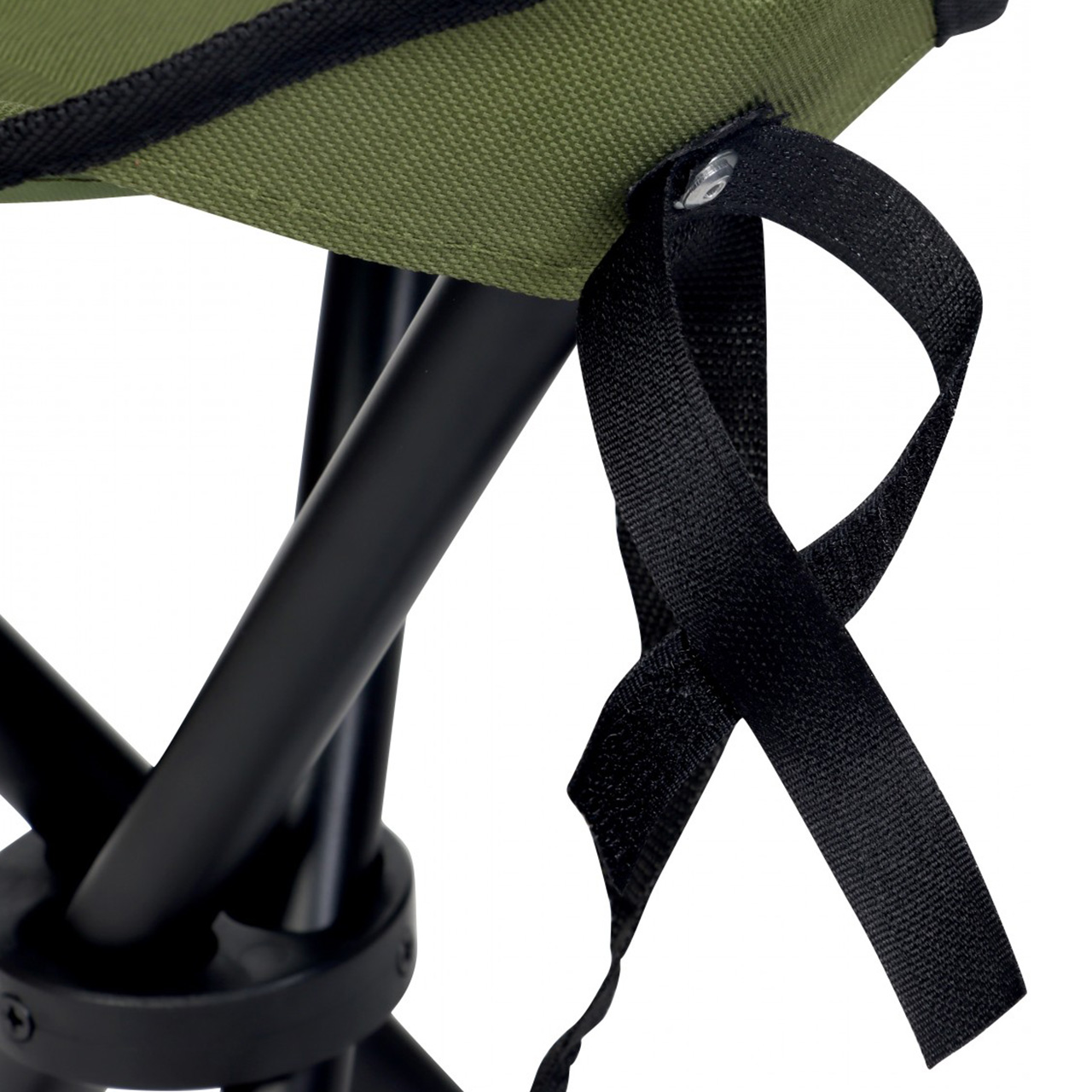 Turistinė žvejo kėdė, sulankstoma taburetė