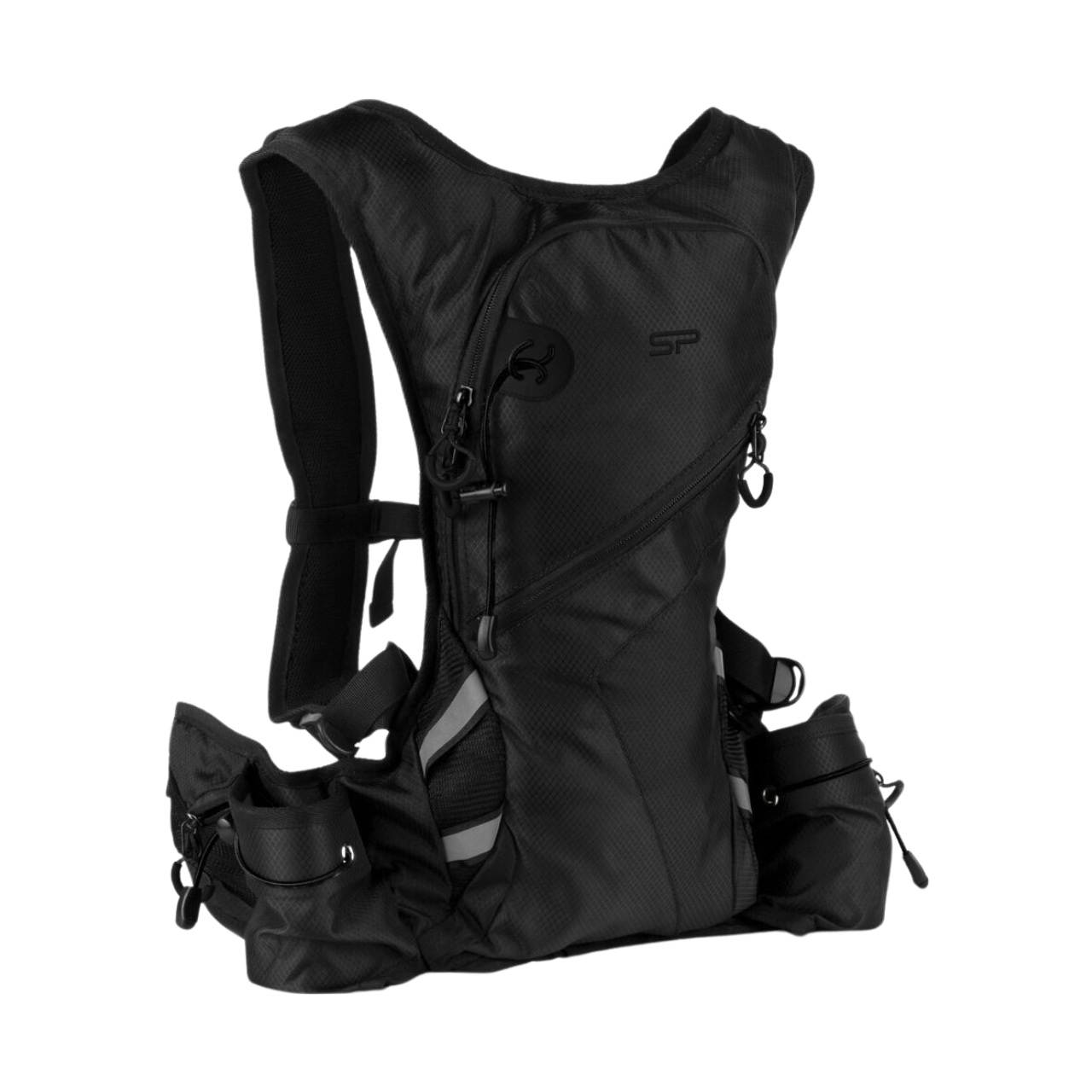 Dviratininko kuprinė Spokey Sprinter juoda