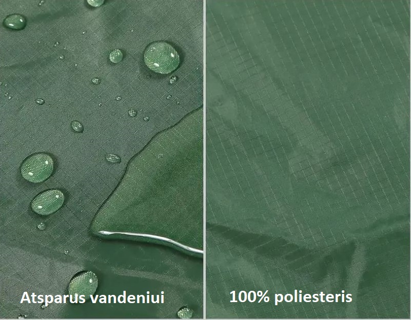 Kempingo brezentas / tentas / pastogė