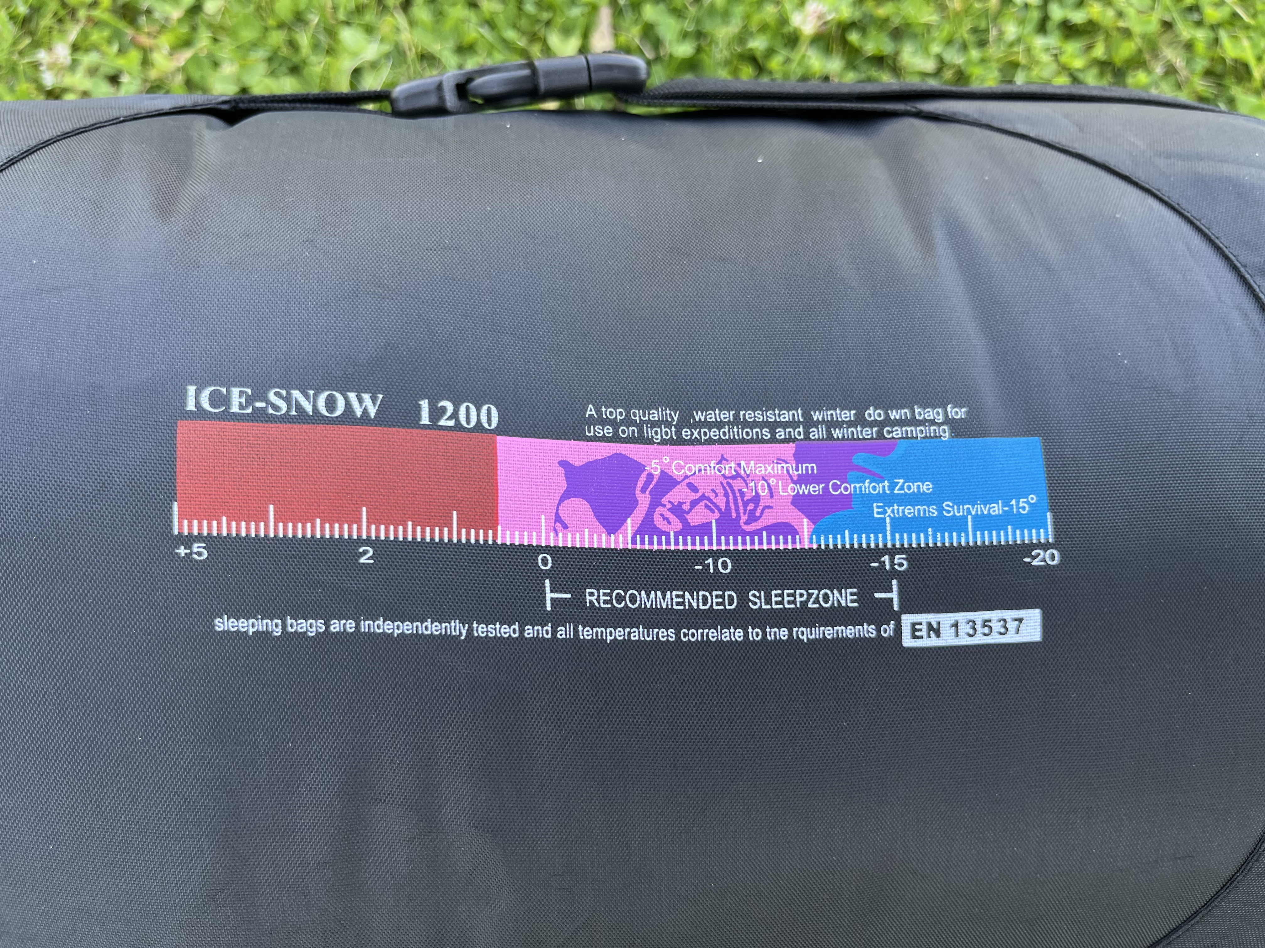 Ančių pūkų miegmaišis 1200