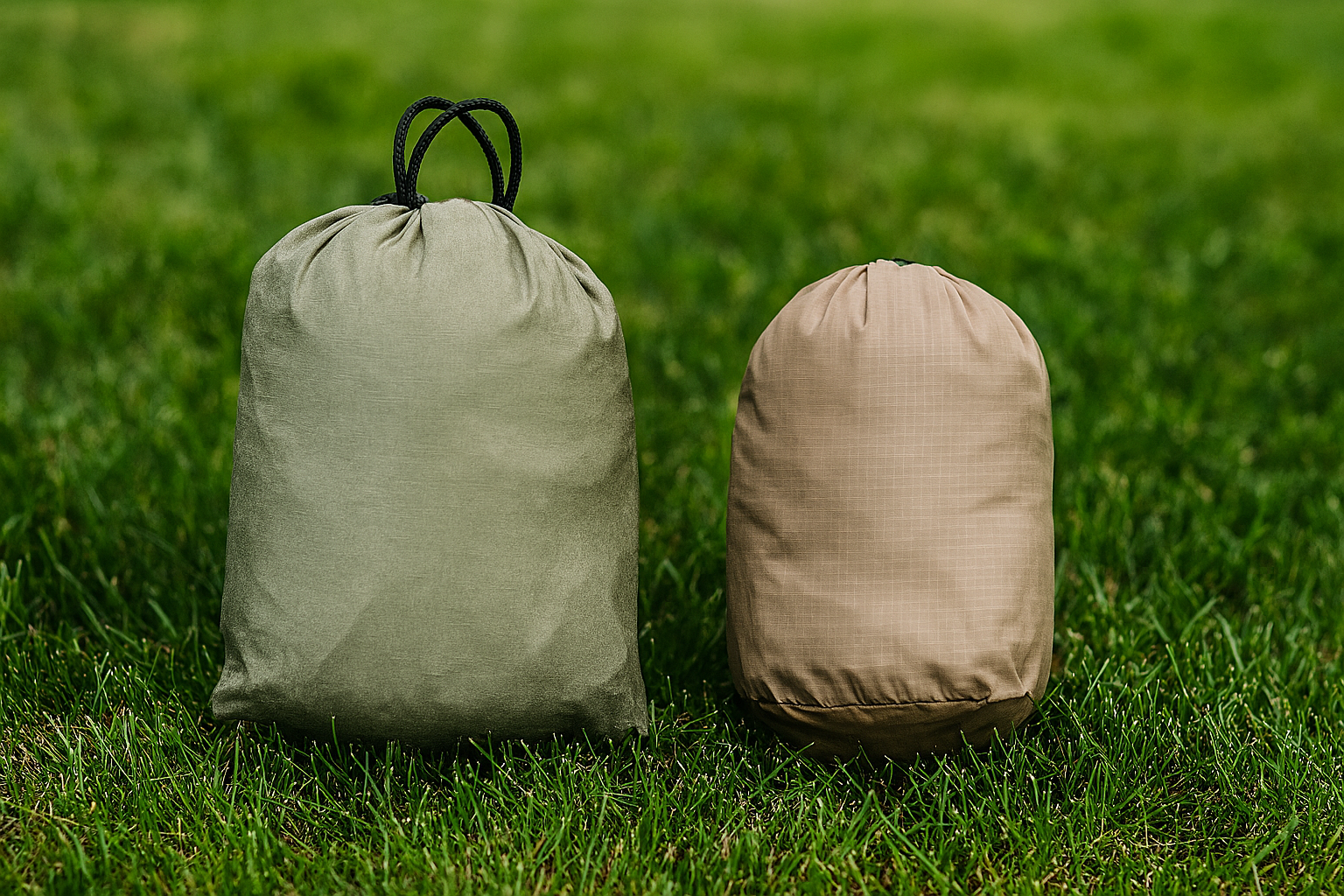 Palapinė - Hamakas su tinkleliu nuo uodų ir vandeniui atsparus tentas / chaki