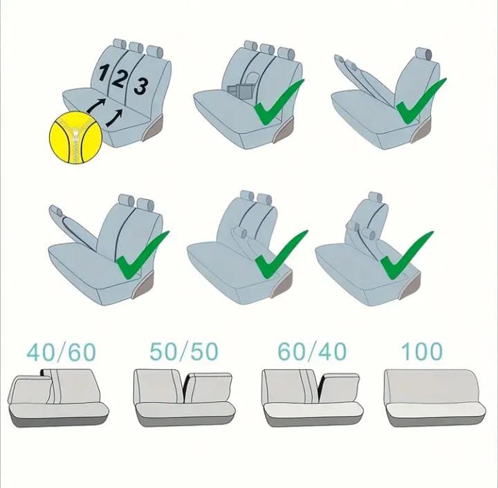 Fundas para asientos de autos universales