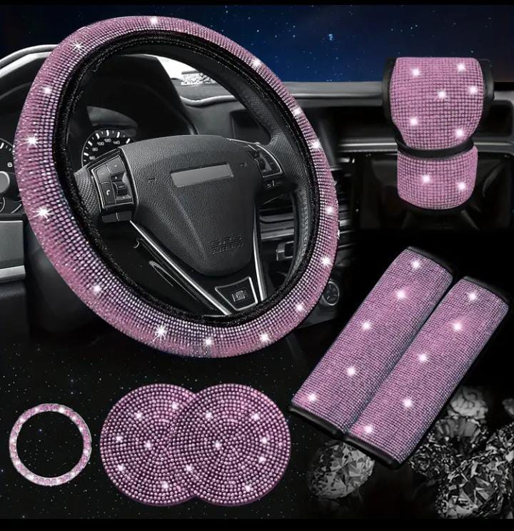 Accesorios de lujo para volante y automóvil