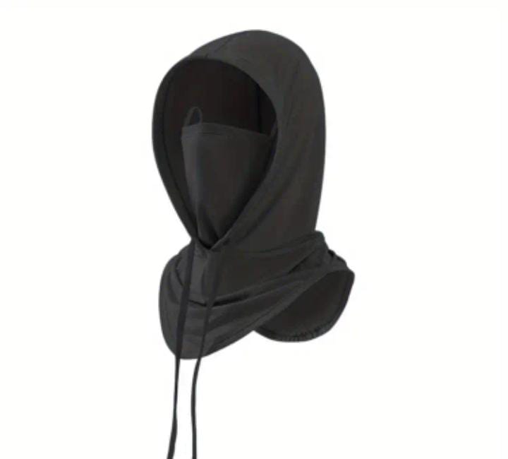 Cubrecaras con capucha