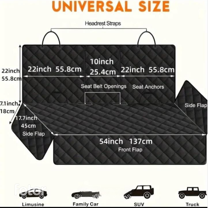 Funda de asiento para automóvil