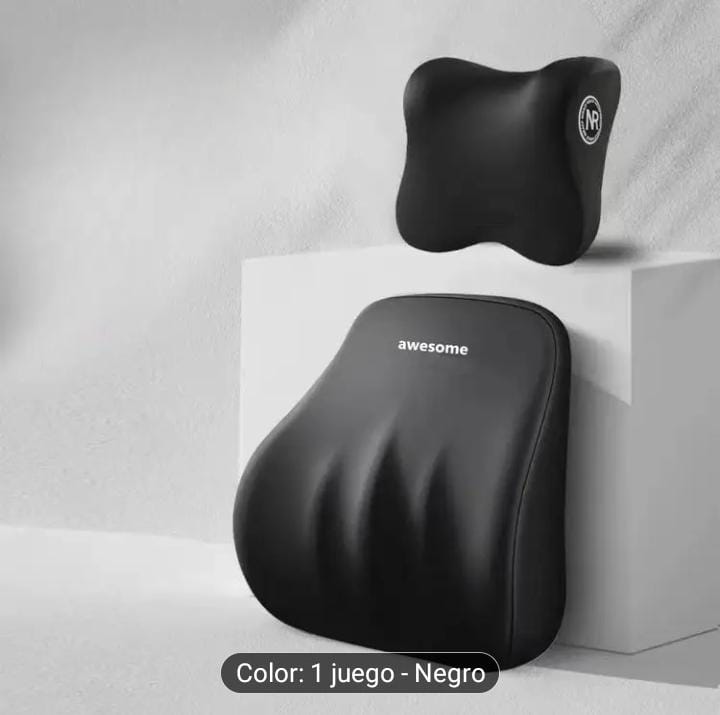 Cojín ergonómico para asiento y respaldo