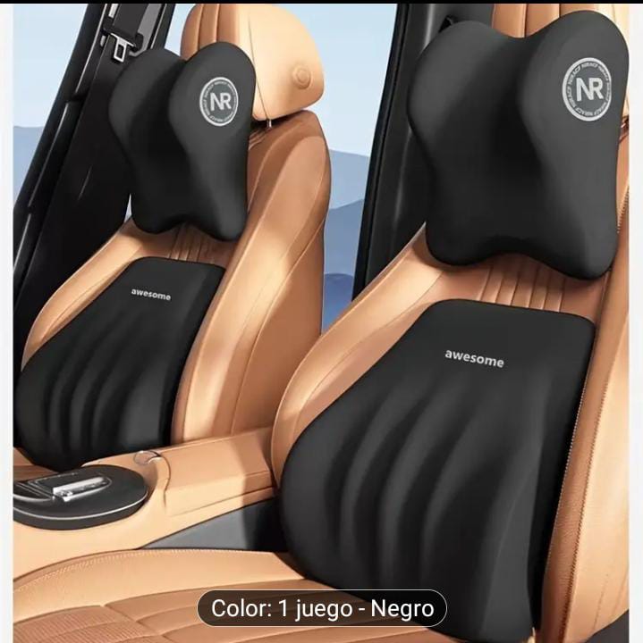 Cojín ergonómico para asiento y respaldo
