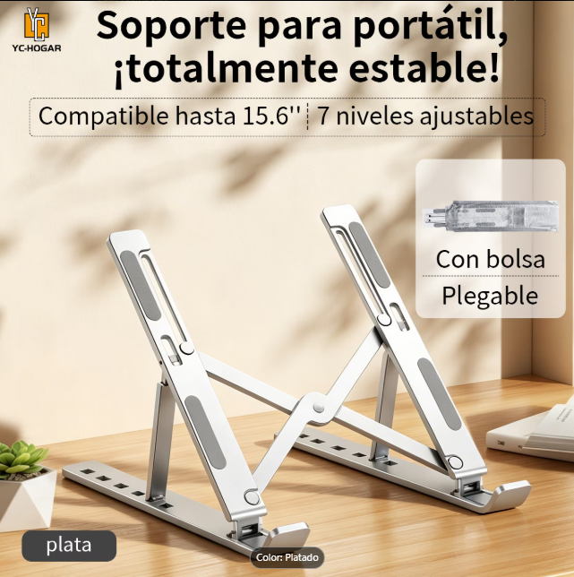 Soporte para portátil plegable