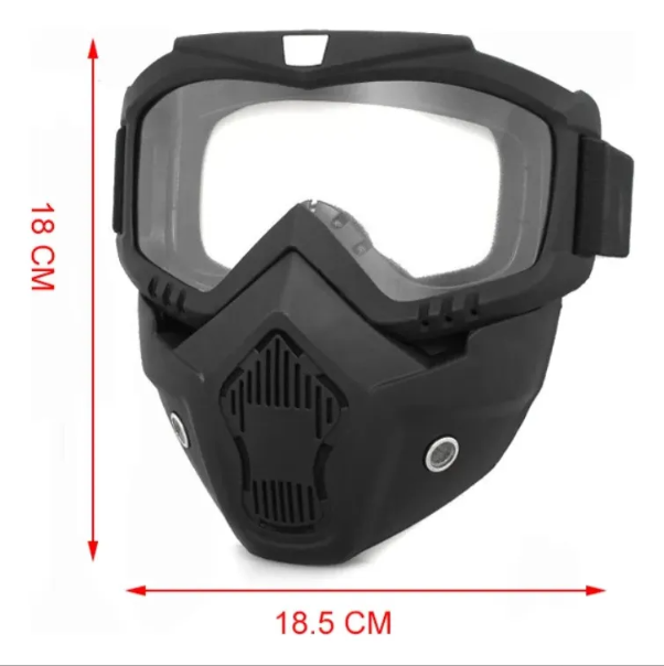 Máscara de Motocross con Lente