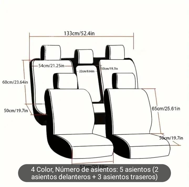 Fundas para asientos de coche Alta gama