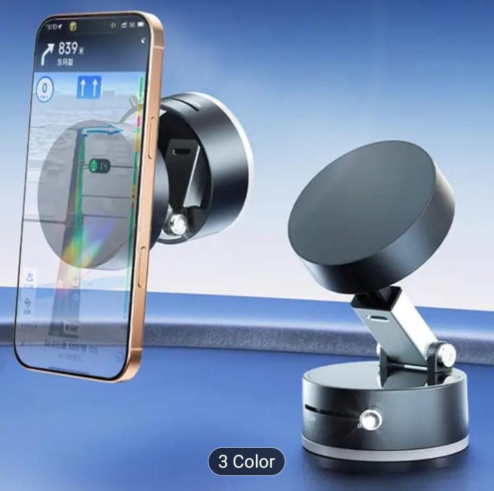 Soporte giratorio magnético para teléfono