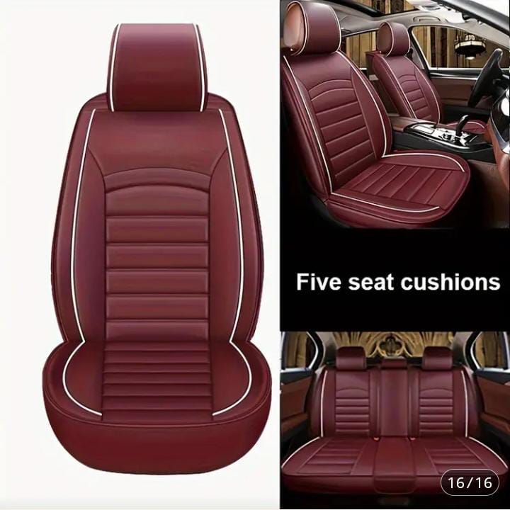 Funda de asiento de cuero sintético para coche
