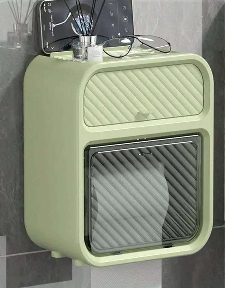 Portarrollos de papel higiénico multifuncional