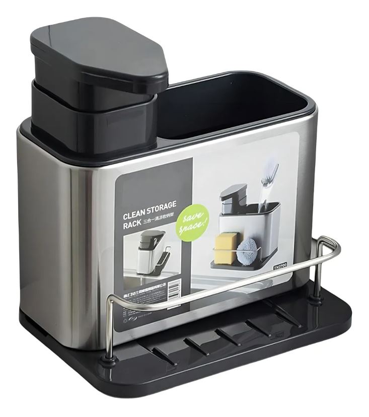 Dispensador de jabón multifuncional