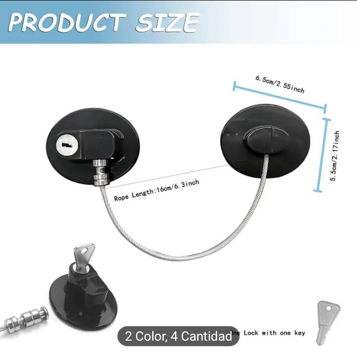 cerraduras de seguridad para niños