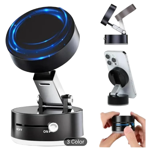 Soporte giratorio magnético para teléfono