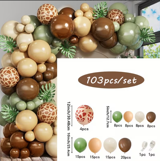 Kit Decorativo para Globos de Fiesta