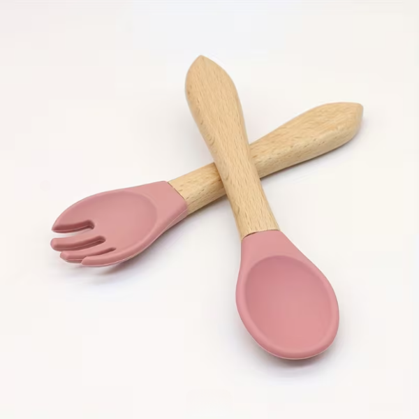 Set dealimentacion para bebé rosa