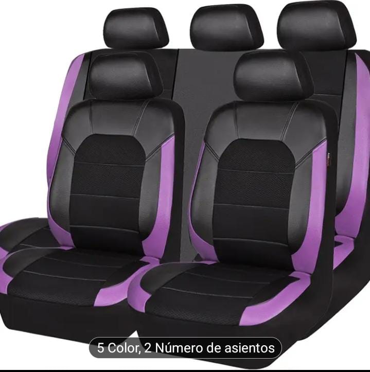 Funda para asientos 5 asientos de coche