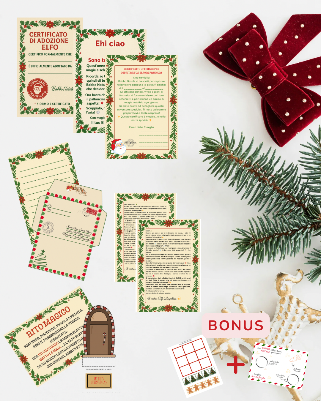 Kit benvenuto elfo 